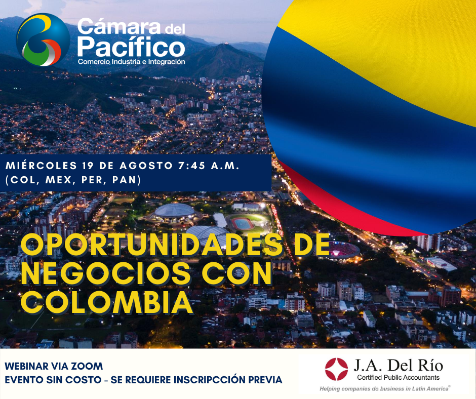 Webinar Como Hacer Negocios con Colombia Cámara del Pacífico